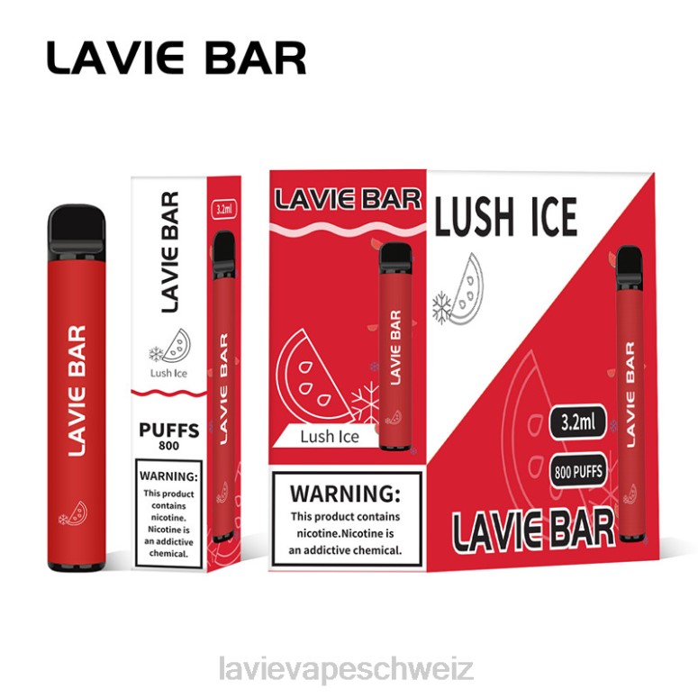 LAVIE Vape Kaufen - LAVIE BAR 800 Züge üppiges Eis 4HR8H308
